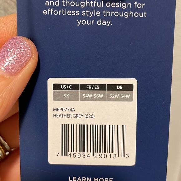 NWT Marika woman’s grey sweatpants - Picture 4 of 12